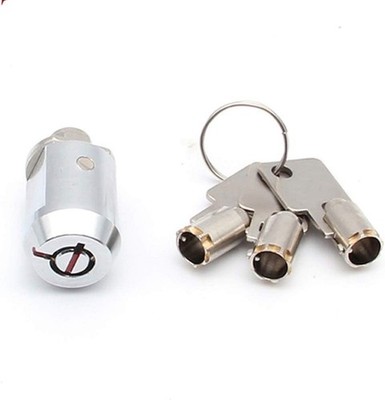 Storage Cylinder Lock with 3 Tubular Keys for Roll-up Door Unit Secure 19mm
