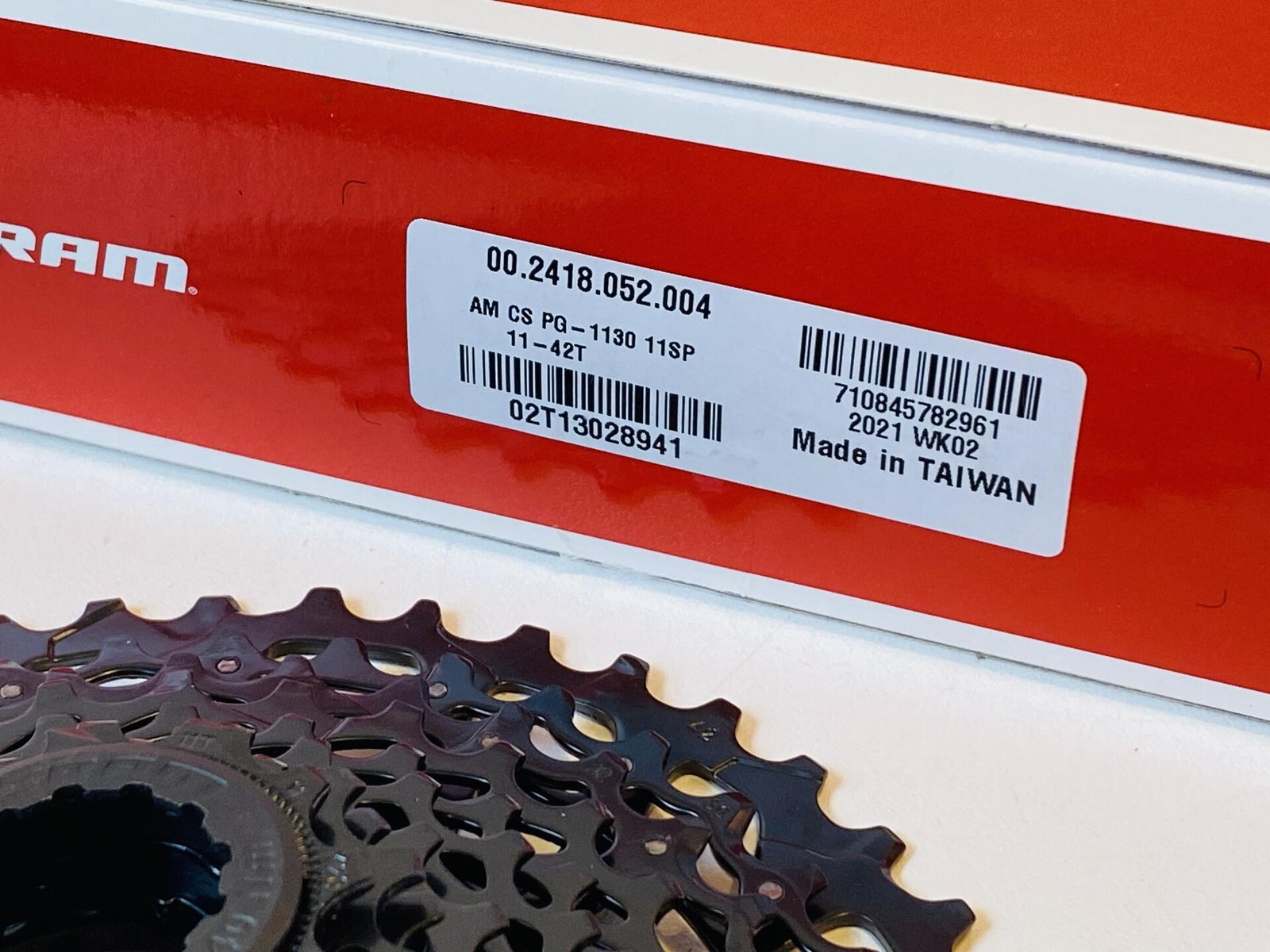 SRAM PG-1130 11-42t 11-Speed Cassette - Black