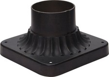 Maxim 2001 Bronze Square Aluminum Pier Mount With 3" Fitter