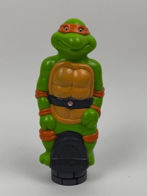 1990 Teenage Mutant Ninja Turtles Michelangelo Flashlight TMNT Happiness Express