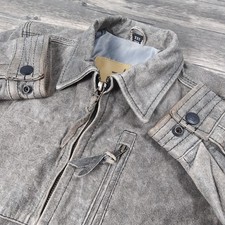 STS Ranchwear Tell Texas By Carol XXS Youth Leather Bomber Jacket Lined Full Zip