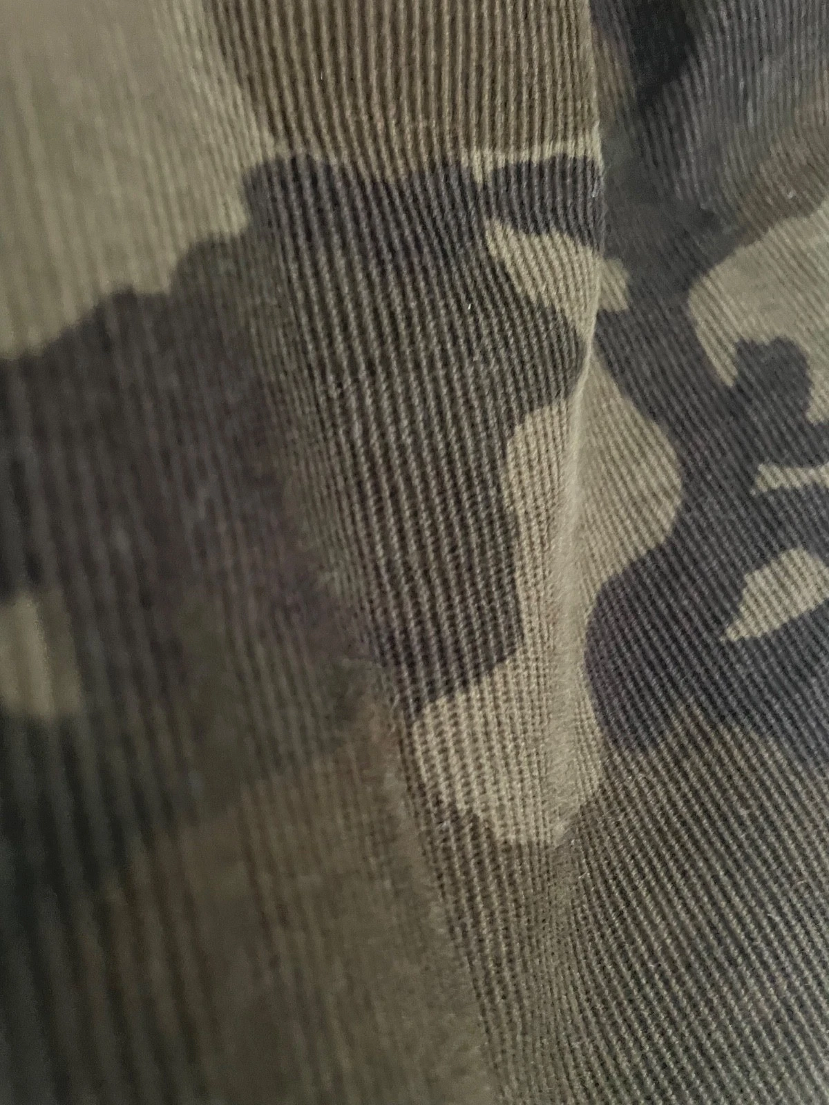 Wallace & Barnes Men's Camo Corduroy Chore Shirt Jacket Medium Camouflage image 5