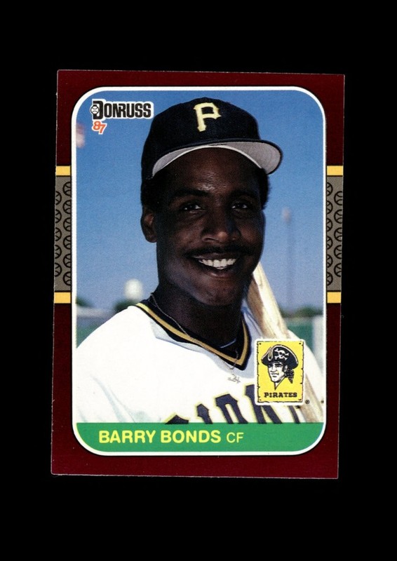 1987 Donruss Opening Day Set-Break #163 Barry Bonds EX-EXMINT *GMCARDS*