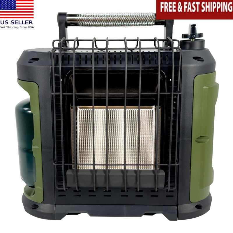 Propane Heater Portable 10,000 BTU Indoor & Outdoor No Electricity Emergency Use