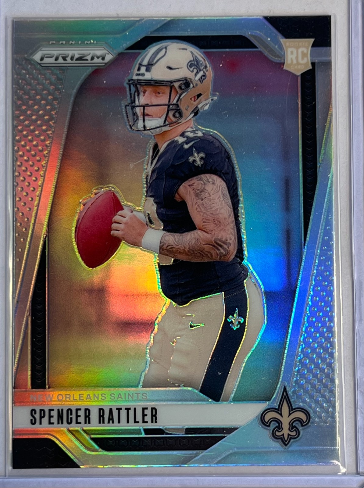 2024 Prizm - Spencer Rattler #388 Silver Prizm (RC)