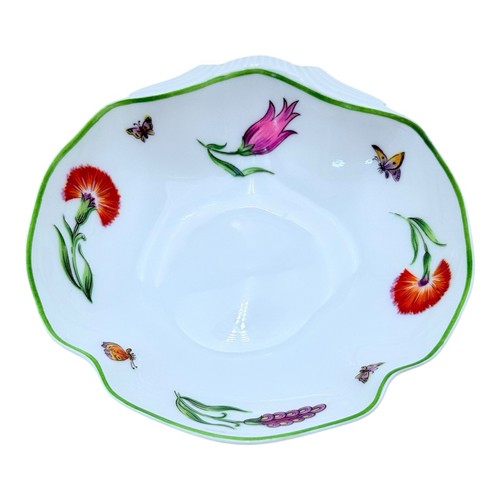 Vintage Tiffany & Co. Tiffany Garden Limoges France Sea Shell Shaped Dish SIGNED