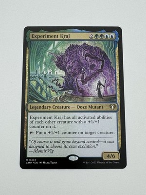 Experiment Kraj - Commander Masters CMM - MTG - Magic The Gathering - 337 R - NM