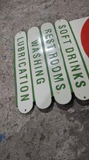 Porcelain Coca Cola Enamel Sign Size 30" x 17" Inches