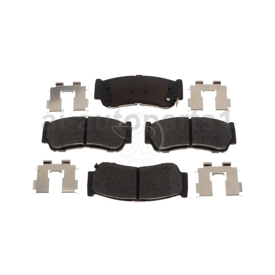 Kit de rotores de freno trasero y pastillas de freno para Hyundai Santa Fe 2007 2008 2009 Foto 3 de 4