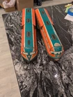 Vintage Wolverine EXPRESS & DINING OBSERVATION Car Tin Litho Toy Train