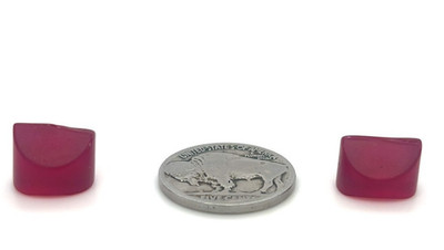 Red Lab Created Lapidary Rubies 28cts