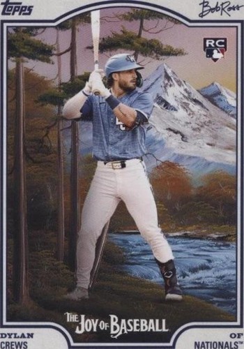 2025 Topps X Bob Ross Art of Stealing Lou Brock /75 | eBay