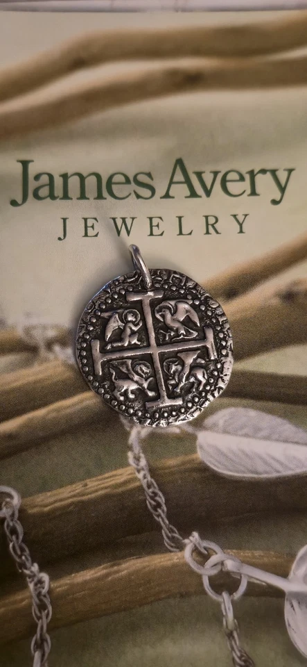 Colgante Cruz Evangelista James Avery Raro Retirado Foto 2 de 4