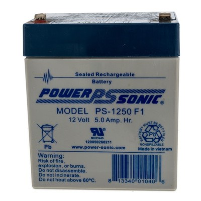Billy Goat 840170 12 V 5.5 AH Battery Genuine OEM for MV601SPE MV650SPH