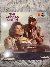 The African Queen 1951 Laserdisc LD 1984 New Humphrey Bogart Katharine Hepburn