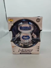 BRAND NEW 360 ROTATION FLASHING LIGHTS DANCING DISCO ROBOT WITH DYNAMIC MUSIC 3+