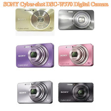SONY Cyber-shot DSC-W570 16.1MP Digital Camera 5x Optical Zoom English 95 New