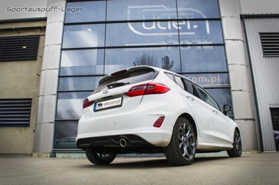Ulter Sportauspuff Ford Fiesta MK8 Typ JHH ST-Line 1.0l EcoBoost rund 90mm