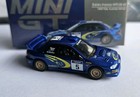 MINI GT - SUBARU IMPREZA WRC99 #5 1999 AUSTRALIA RALLY WINNER [BLUE] SEALED BOX 