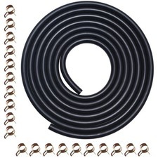 10ft Fuel Line 3/16" ID with 20 Hose Clamps for Small Engines, ATV, Mowers