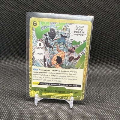 One Piece CCG Black Rope Dragon Twister OP01-056 Event Fish-Man Island English