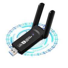 1300MbpsUSB WiFi Adapter for Desktop PC,Free Driver Wireless Network Adapter ...