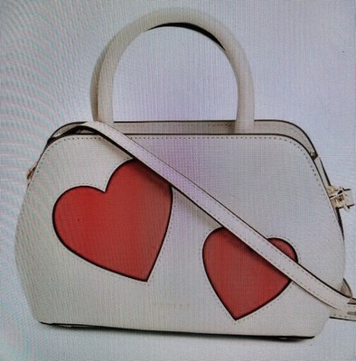 Radley London Small Heart Zip Top  Grab  Crossbody Satchel, NWT