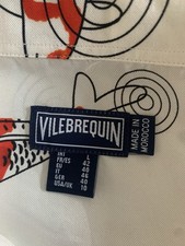 VILEBREQUIN 100 % Reine Seide Kleid Gr. L Hoh...