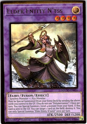 Yugioh Elder Entity N'tss MAGO-EN026 1st Edition NM