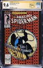 Amazing Spider-Man #300 CGC 9.6 SS Signed Todd McFarlane First Venom 1988 ASM!