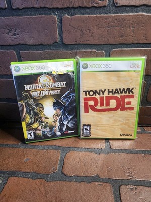 Mortal Kombat Vs. DC Universe & Tony Hawk Ride  CIB W/Manuals 