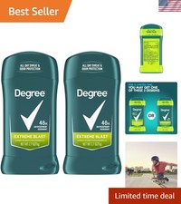 Degree Men Protection Antiperspirant Deodorant Extreme Blast Twin Pack
