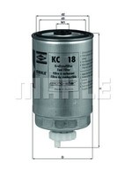 Mahle Kraftstofffilter FüR Alfa Romeo Audi CitroËN Daihatsu Fiat GAZ FüR Iveco