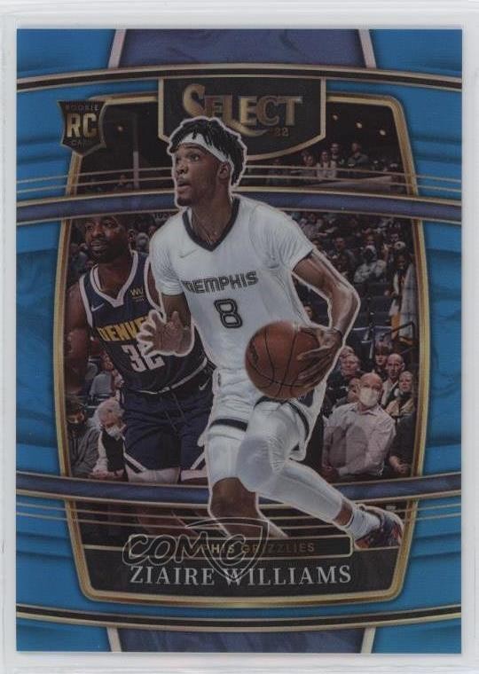 2021 Panini Select Concourse Light Blue Prizm 132/299 Ziaire Williams #86 0zz3