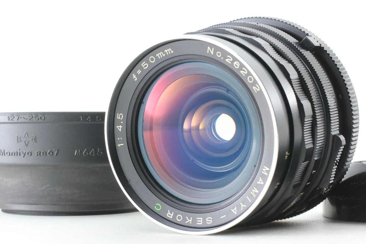 Mamiya f/4.5 50mm Focal Camera Lenses for sale | eBay