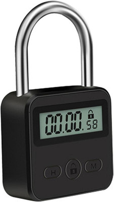 Metal Timer Lock, 99 Hours Max Timing Lock, USB Rechargeable Timer