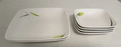 Hankook Easy Life 1595 China Dinnerware 6 Piece Set