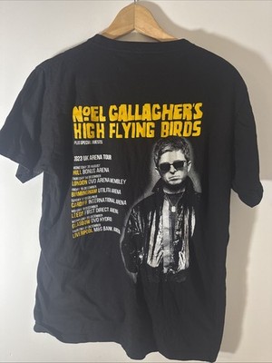 Noel Gallagher s High Flying Birds 2023 Tour T-Shirt Medium Oasis T Shirt