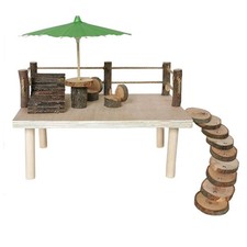 Platform Cage Swing Ladder Toy Cage Accessories Small Animal Climbing Toy