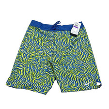 Nike Men s Four-Way Stretch Packable Dutch Blue Board Shorts SZ: 32 NESSC518-462