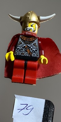 LEGO Figuren Viking Red Chess King vik026, Cape ist Nicht mehr schön