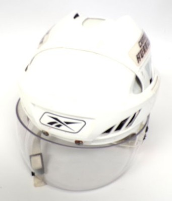 2006-07  Ray Whitney #13 Carolina Hurricanes Game Worn Reebok Ice Hockey Helmet