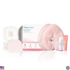 Breastfeeding Survival Kit - Hot/Cold Packs, Nipple Pads, Balm More, 13 Pieces