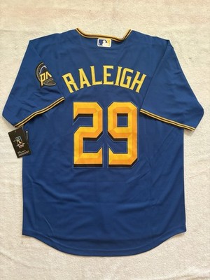 Cal Raleigh Seattle Mariners City Connect Men's Stitched Jersey Size ...