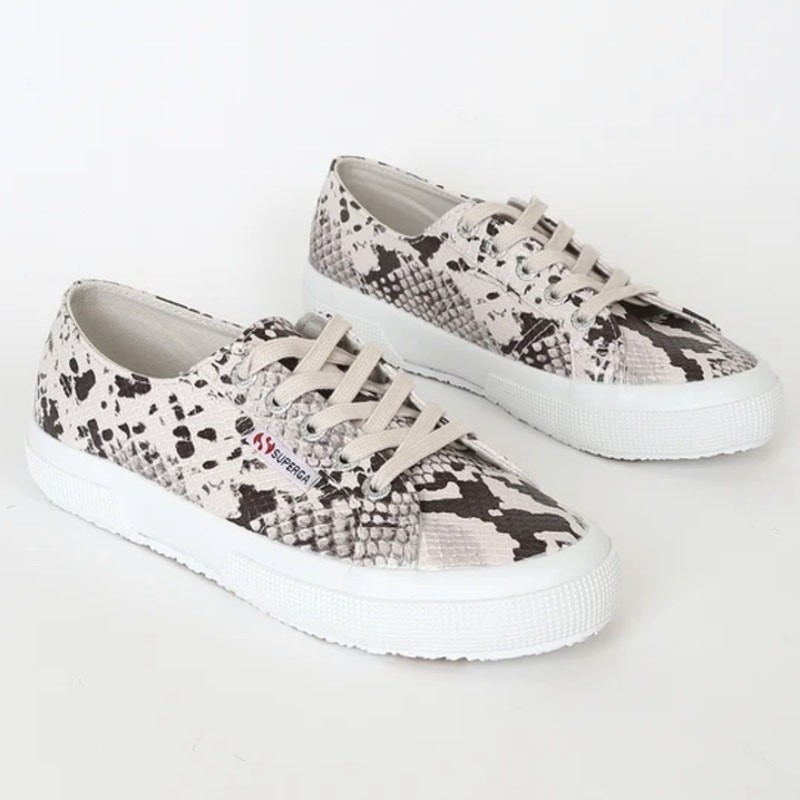 NWOT Superga Synth python snake print sneakers si… - image 8