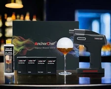 Anchor Chef Vapour Blaster Ultra Cocktail Smoker Bubble Gun Kit
