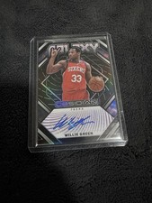 2022 Obsidian Galaxy Willie Green Auto /75 Sixers 