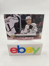 2022-23 Upper Deck Canvas Young Guns Jordan Spence #C115 Los Angeles Kings