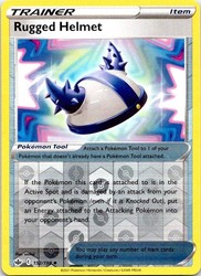 Rugged Helmet 152/198 Chilling Reign Reverse Holo Uncommon Trainer