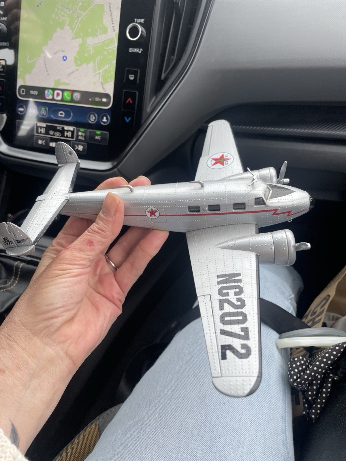 Texico Die-cast Airplane